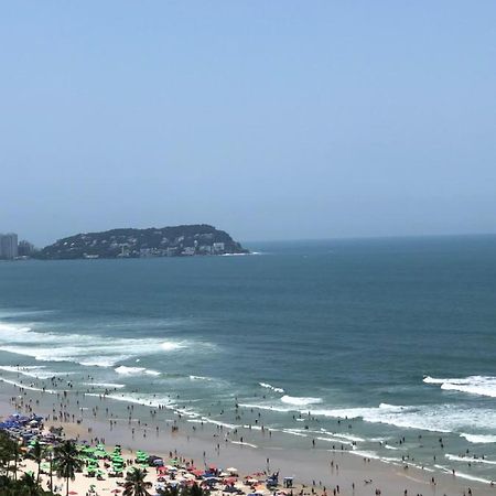 Ferienwohnung Pe Na Areia - Sol E Mar Enseada Guarujá Exterior foto