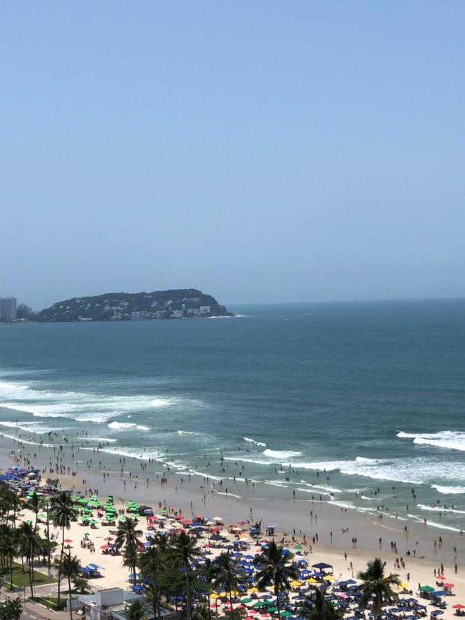 Ferienwohnung Pe Na Areia - Sol E Mar Enseada Guarujá Exterior foto