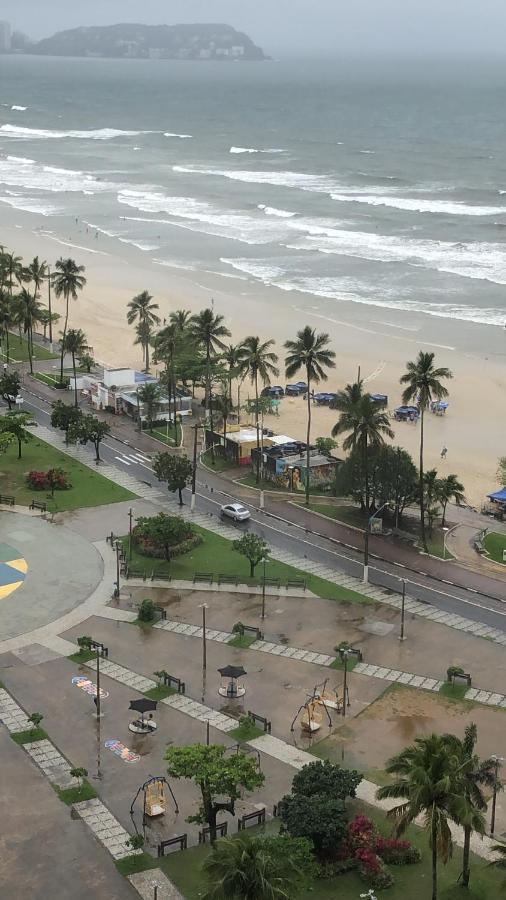 Ferienwohnung Pe Na Areia - Sol E Mar Enseada Guarujá Exterior foto